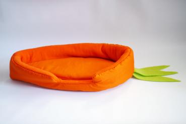 Meerschweinchen Karottenlounge Kuschellounge Kuschelbett Bett Kuschelkörbchen