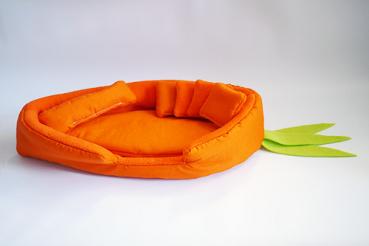 Meerschweinchen Karottenlounge Kuschellounge Kuschelbett Bett Kuschelkörbchen