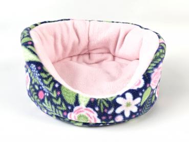 Kuschelbettchen - Blumen/rosa (limitierter Stoff)