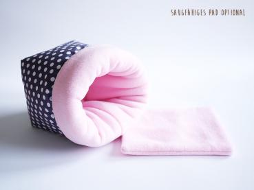 Kuschelsack / Kuschelhöhle für Meerschweinchen und Igel mit Pad