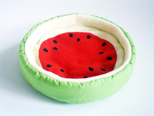 Meerschweinchen Obstbettchen Wassermelone Kuschelbett Bett Kuschelkörbchen